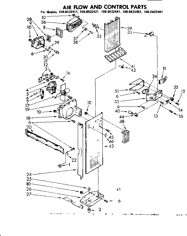 AIR FLOW AND CONTROL PARTS