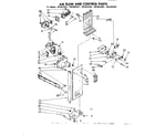 Kenmore 1068432481 air flow and control parts diagram