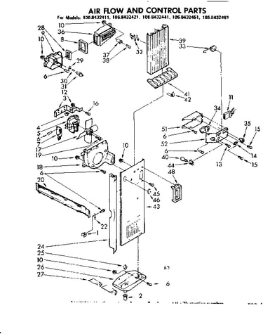 Air flow and control parts