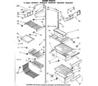 Kenmore 1068432461 liner parts diagram