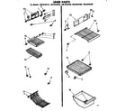 Kenmore 1068439210 liner parts diagram