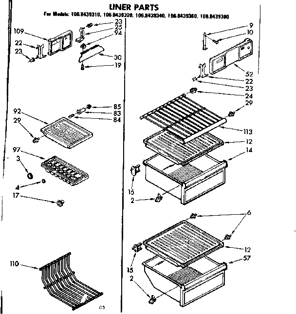 Liner parts