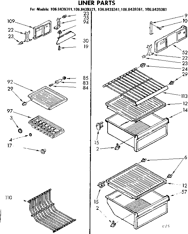 Liner parts