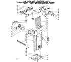 Kenmore 1068439540 air flow and control parts diagram