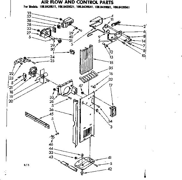 AIR FLOW AND CONTROL PARTS