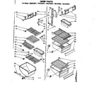 Kenmore 1068439541 liner parts diagram
