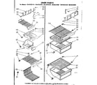 Kenmore 1068539330 liner parts diagram