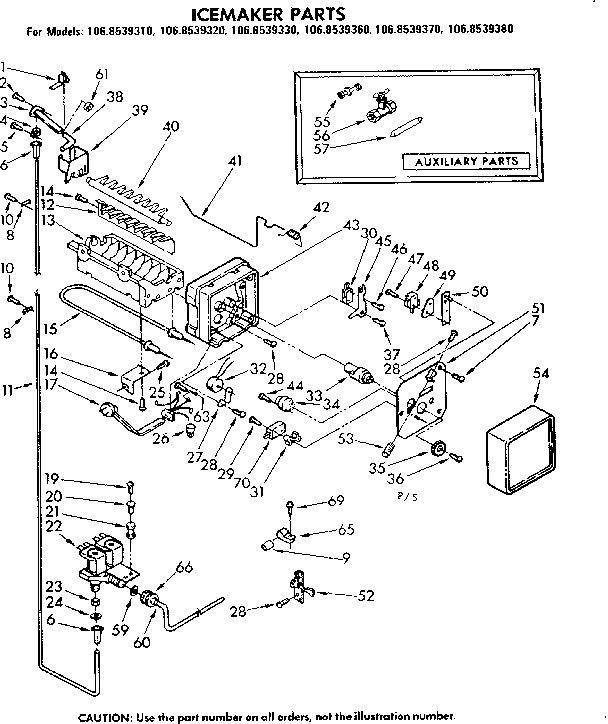 Icemaker parts
