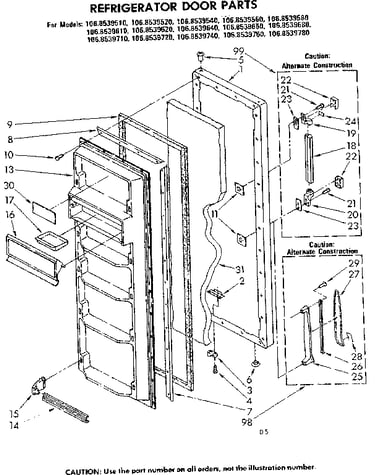 Door parts