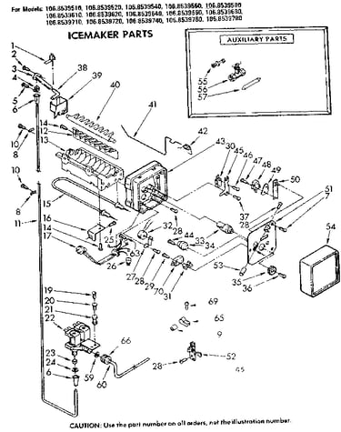 Icemaker parts