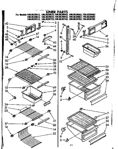 Liner parts