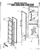 Freezer door parts