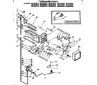 Kenmore 1068539642 icemaker parts diagram