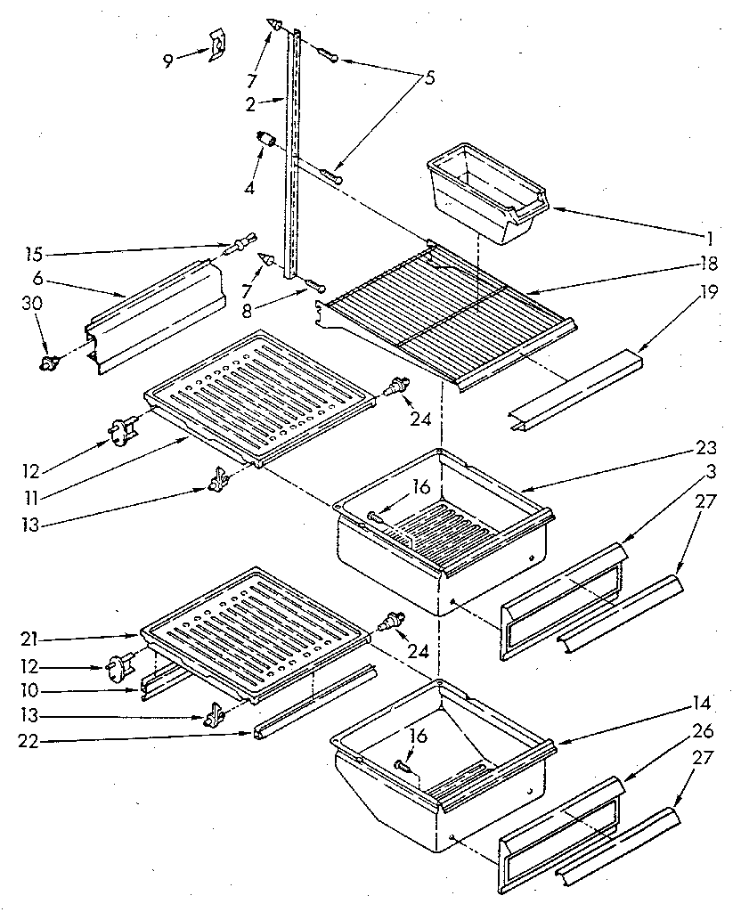 Refrigerator interior
