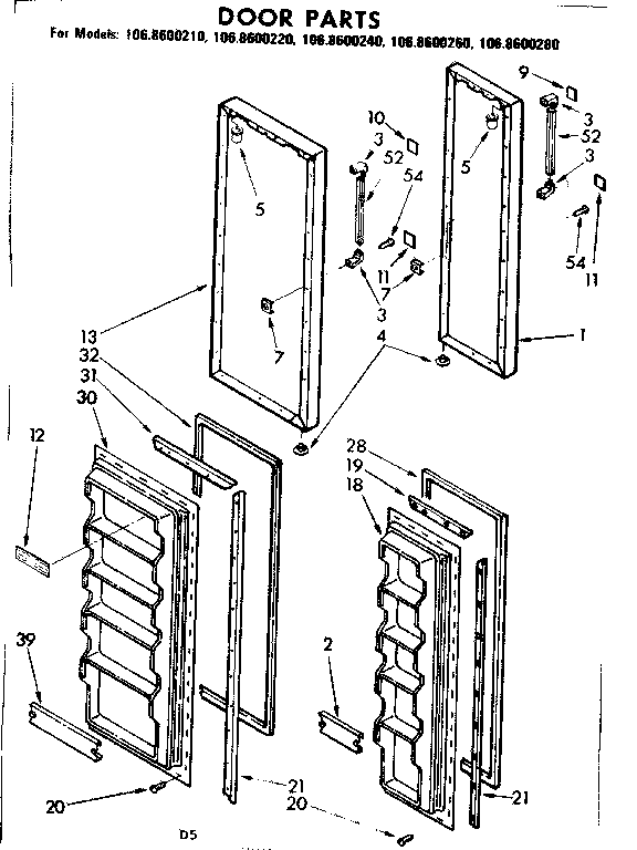 Door parts