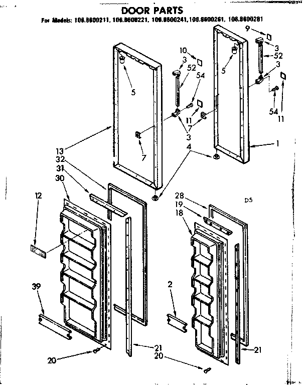 Door parts