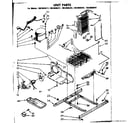 Kenmore 1068600211 unit parts diagram