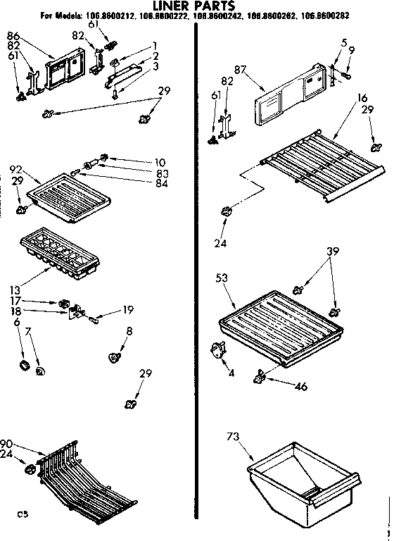LINER PARTS