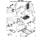 Kenmore 1068600222 unit parts diagram