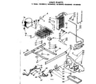 Kenmore 1068600410 unit parts diagram