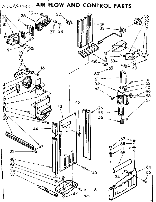 AIR FLOW AND CONTROL PARTS