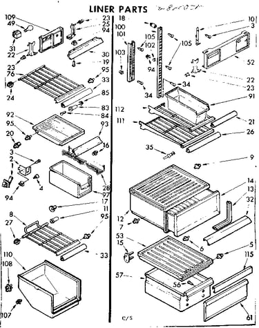 Liner parts