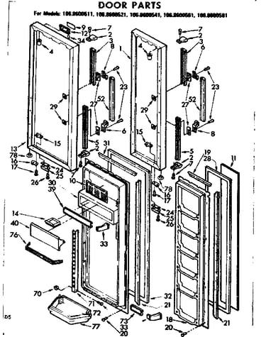 Door parts