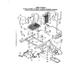 Kenmore 1068600680 unit parts diagram