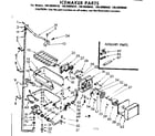 Kenmore 1068600640 icemaker parts diagram