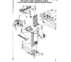 Kenmore 1068601360 air flow and control parts diagram