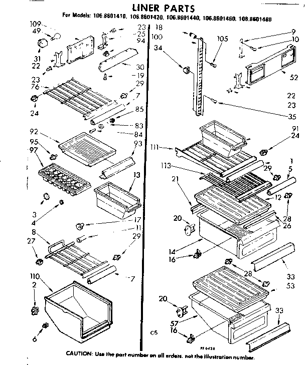 Liner parts
