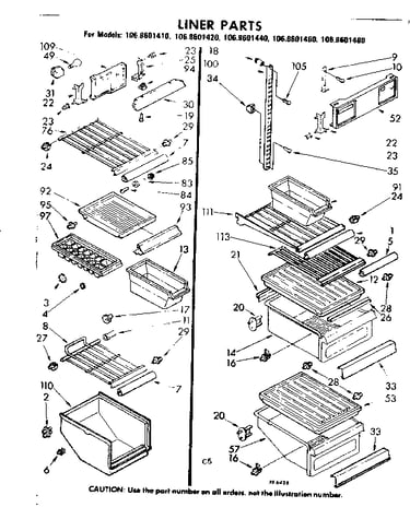 Liner parts