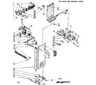 Kenmore 1068601461 air flow and control parts diagram