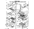 Kenmore 1068601680 liner parts diagram