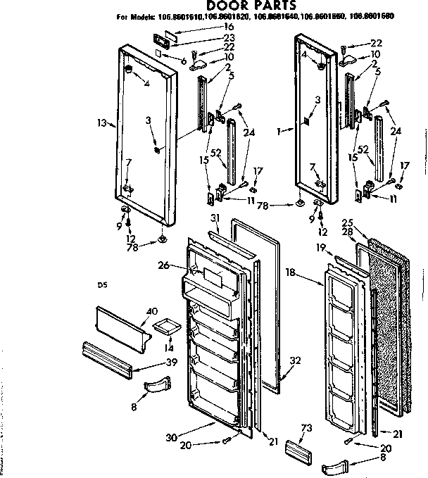 Door parts