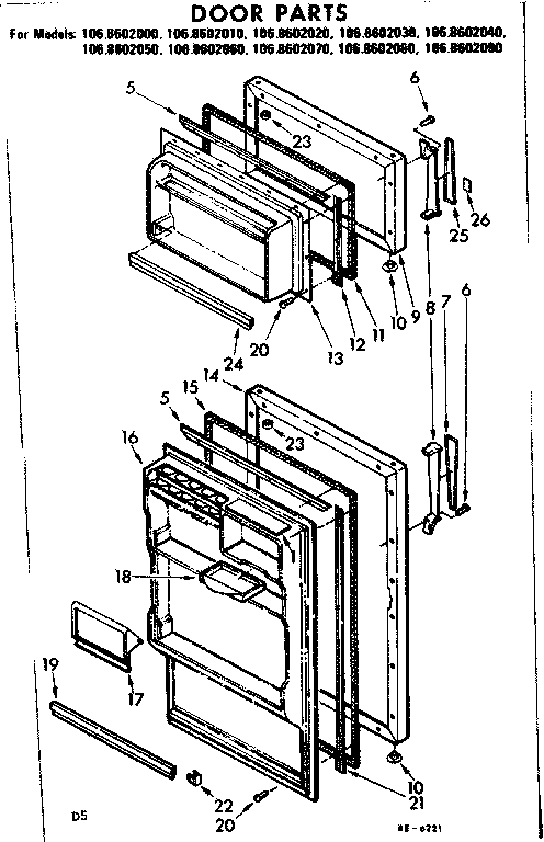 DOOR PARTS