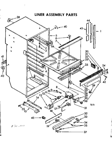 Liner assembly parts