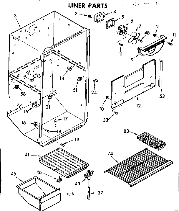 Liner parts