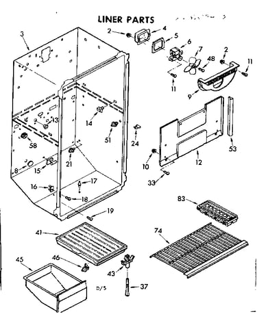 Liner parts