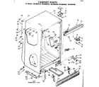 Kenmore 1068604420 cabinet parts diagram