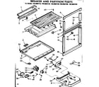 Kenmore 1068604720 breaker and partition parts diagram