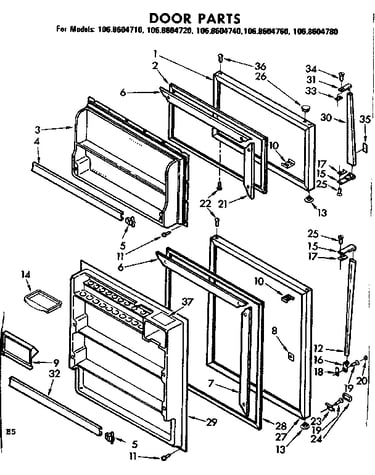 Door parts