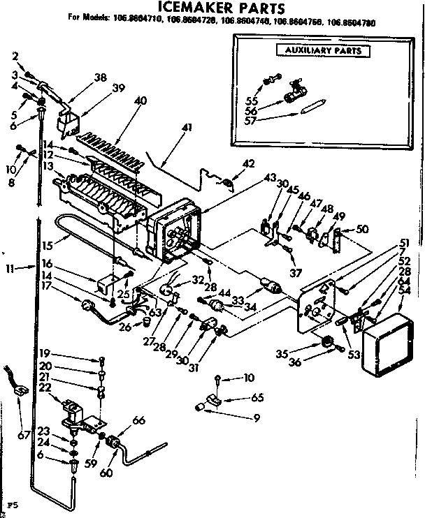 ICEMAKER PARTS