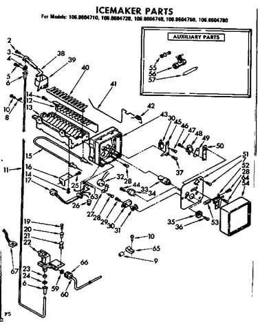 Icemaker parts