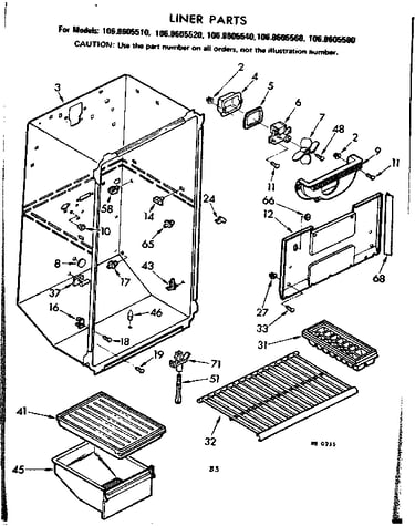 Liner parts