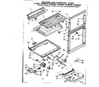Kenmore 1068605560 breaker and partition parts diagram