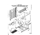 Kenmore 1068605540 unit parts diagram