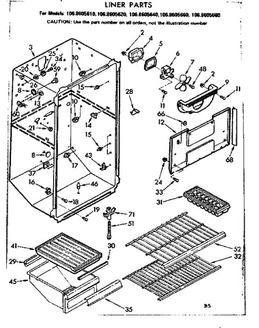 Liner parts