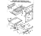 Kenmore 1068605720 breaker and partition parts diagram