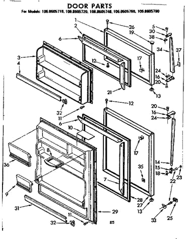 Door parts